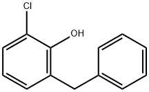 6-benzyl-2-chlorophenol Struktur