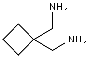 1,1-Cyclobutanebis(methanamine) Struktur