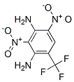 2,4-Dinitro-6-(trifluoromethyl)-1,3-benzenediamine Struktur