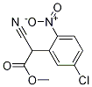 Methyl 2-(5-chloro-2-nitrophenyl)-2-cyanoacetate Struktur