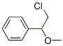 (2-chloro-1-methoxyethyl)benzene Struktur