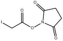 IODOACETIC ACID N-HYDROXYSUCCINIMIDE ESTER Struktur