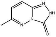 6-Methyl-[1,2,4]triazolo[4,3-b]pyridazin-3(2H)-one Struktur