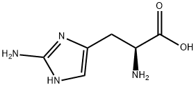 2-AMINOHISTIDINE Struktur