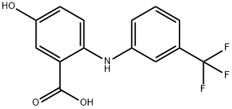 5-hydroxyflufenamic acid Struktur