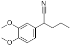 1-(3,4-DIMETHOXYPHENYL)-VALERONITRILE Struktur