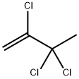 2,3,3-trichloro-1-butene Struktur