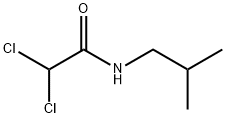 2,2-dichloro-N-(2-methylpropyl)acetamide Struktur