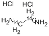 ETHYLENEDIAMINE-1,2-14C DIHYDROCHLORIDE Struktur