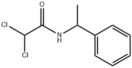 2,2-Dichloro-N-(1-phenylethyl)acetamide Struktur