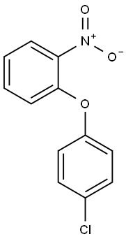 1-[(4-Chlorophenyl)oxy]-2-nitrobenzene Struktur