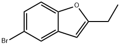 5-Bromo-2-ethylbenzofuran Struktur