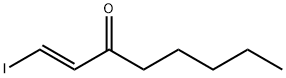 trans-1-Iodo-1-octen-3-one Struktur