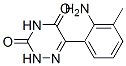 1,2,4-Triazine-3,5(2H,4H)-dione, 6-(2-amino-3-methylphenyl)- (9CI) Struktur