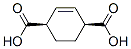 (1R,4S)-2-Cyclohexene-1,4-dicarboxylic acid Struktur