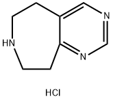 6,7,8,9-TETRAHYDRO-5H-PYRIMIDO[4,5-D]AZEPINE Struktur