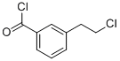 Benzoyl chloride, 3-(2-chloroethyl)- (9CI) Struktur