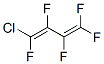 1-Chloropentafluoro-1,3-butadiene Struktur