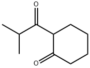 2-(2-甲基-1-氧代丙烷)環(huán)己酮, 39207-65-3, 結(jié)構(gòu)式