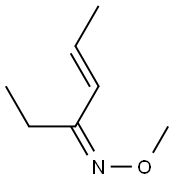 4-Hexen-3-one O-methyl oxime Struktur