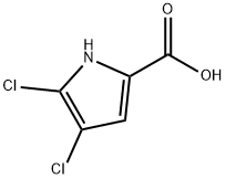 4,5-DICHLORO-1H-PYRROLE-2-CARBOXYLIC ACID Struktur