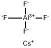 ALUMINUM CESIUM FLUORIDE Struktur