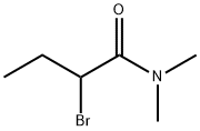 2-bromo-N,N-dimethylbutyramide Struktur