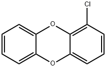 1-CHLORODIBENZO-P-DIOXIN Struktur