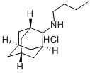 N-butyladamantan-2-amine hydrochloride Struktur