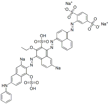 Direct blue 83 (C.I. 34230) Struktur