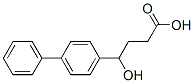 gamma-Hydroxy-(1,1'-biphenyl)-4-butanoic acid Struktur