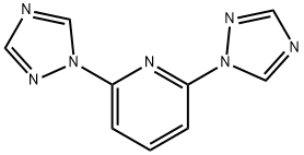 2,6-bis(1,2,4-triazol-1yl)pyridine Struktur