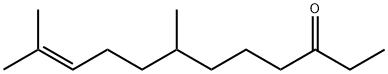 7,11-dimethyldodec-10-en-3-one Struktur