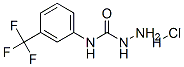 4-[3-(TRIFLUOROMETHYL)PHENYL]SEMICARBAZIDE HYDROCHLORIDE Struktur