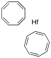 Hafnium, bis(1,3,5,7-cyclooctatetraene)- Struktur