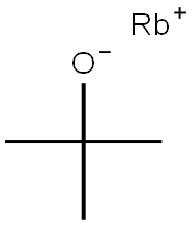 rubidium 2-methylpropan-2-olate Struktur