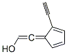 Ethenol, (2-ethynyl-2,4-cyclopentadien-1-ylidene)-, (1R)- (9CI) Struktur