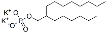 1-Decanol, 2-hexyl-, phosphate, potassium salt Struktur