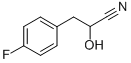 4-FLUOROPHENYL LACTONITRILE Struktur