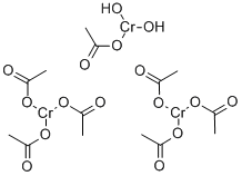 Essigsure, Chromsalz, basisch