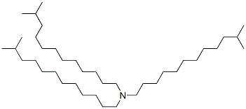 11-methyl-N,N-bis(11-methyldodecyl)dodecan-1-amine Struktur