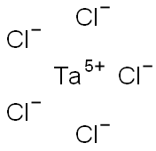 Tantalum chloride Struktur