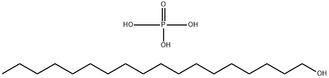 Phosphoric acid, octadecyl ester Struktur