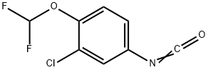 3-CHLORO-4-(DIFLUOROMETHOXY)PHENYL ISOCYANATE Struktur