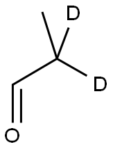 PROPIONALDEHYDE-2,2-D2 Struktur