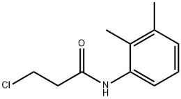 3-chloro-N-(2,3-dimethylphenyl)propanamide Struktur