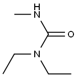 N,N-diethyl-N'-methylurea Struktur