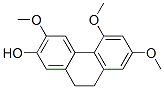 2-Hydroxy-3,5,7-trimethoxy-9,10-dihydrophenanthrene Struktur