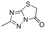 Thiazolo[3,2-b][1,2,4]triazol-6(5H)-one, 2-methyl- (9CI) Struktur