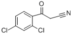 3-(2',4'-DICHLOROPHENYL)-3-OXOPROPANENITRILE Struktur